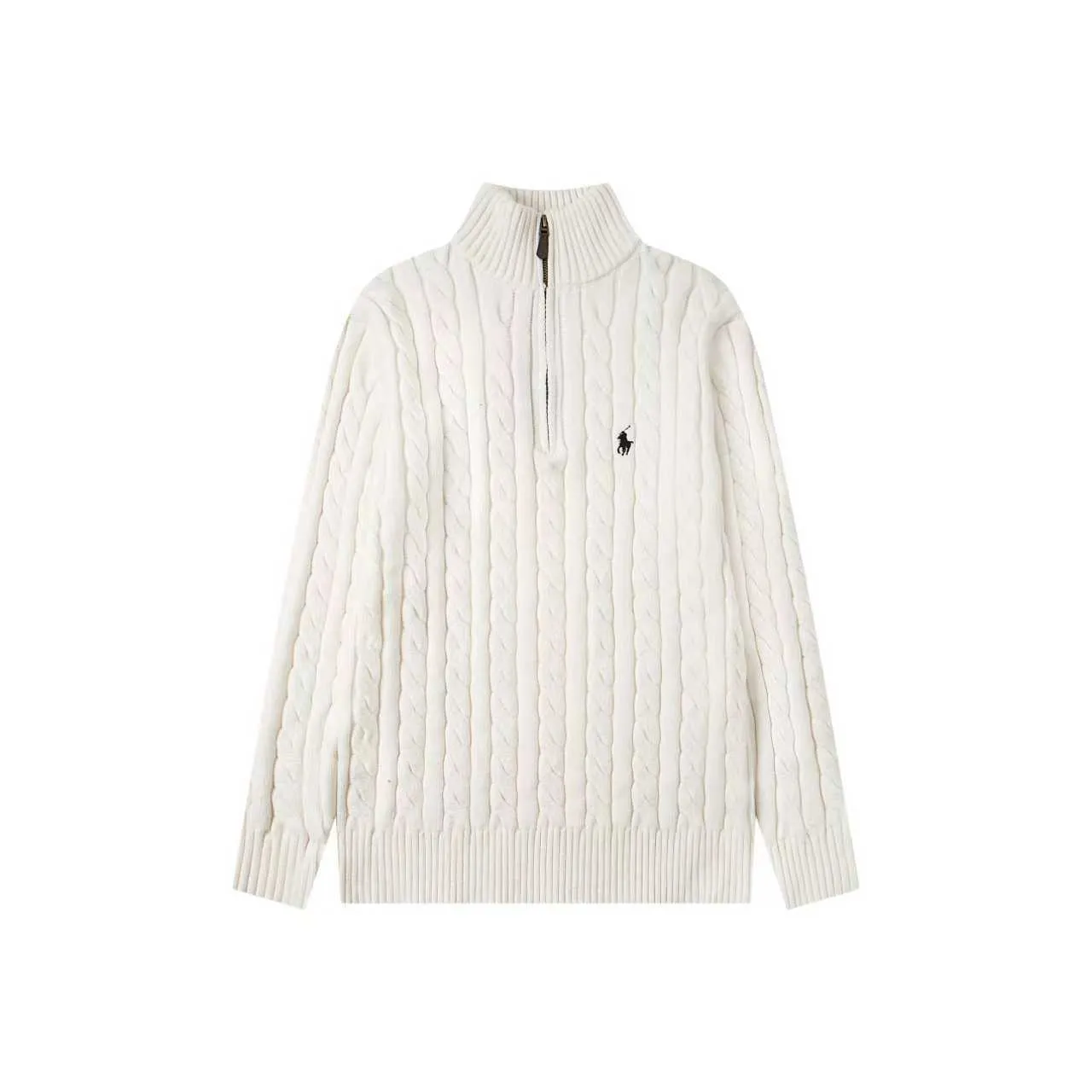 P250 model number: Y196 Ralph Lauren Men's half-zip twist sweater has a really nice style. It can be worn alone or as a jacket to be worn inside or outside. The upper body shows personal fashion charm. Four colors are available. Same style for men and women. A must-have item for new summer products. Hang tag. Hanging beads. Washable packaging bag. Full set of accessories. Very good appearance. Super exquisite workmanship. Size: S-XL